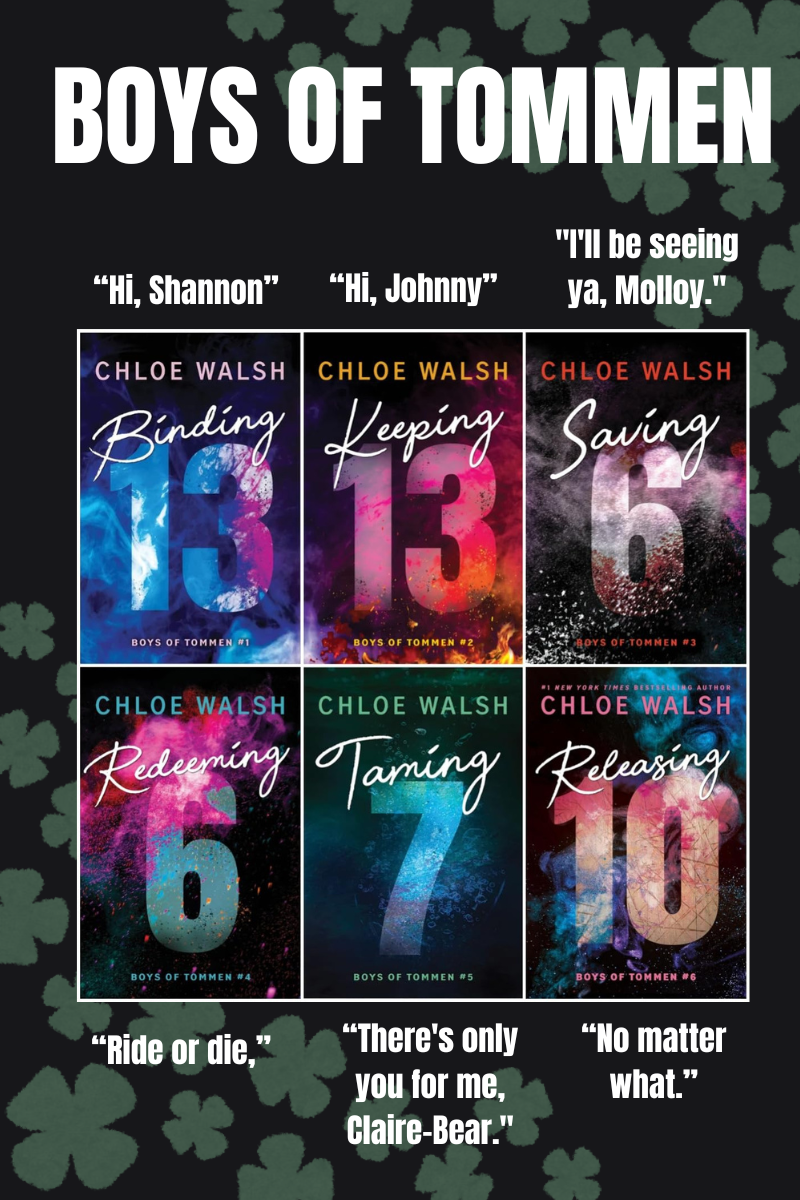 Best Series of All Time - Boys of Tommen by Chloe Walsh